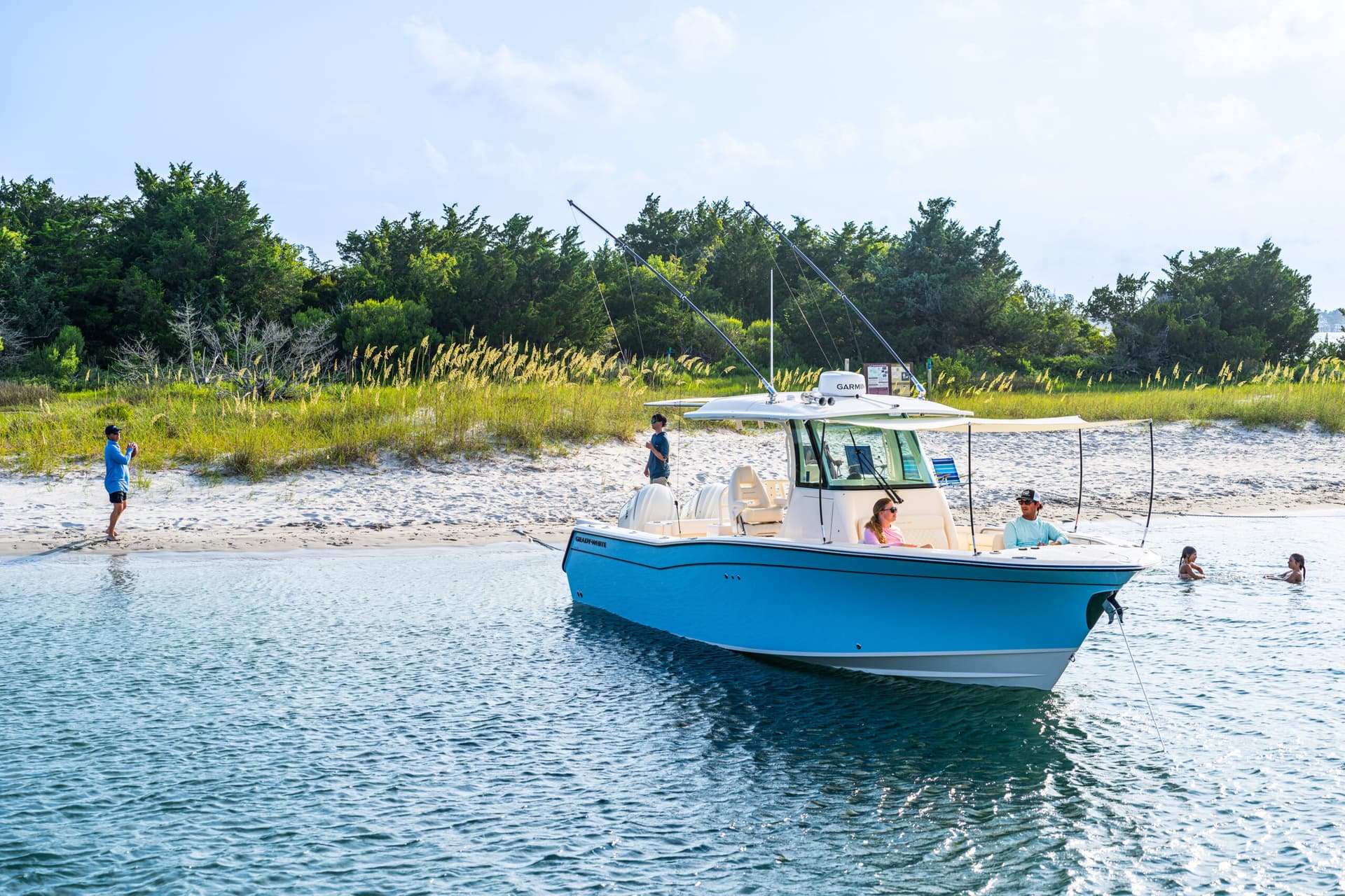 Fish Tale Boat Club on the water