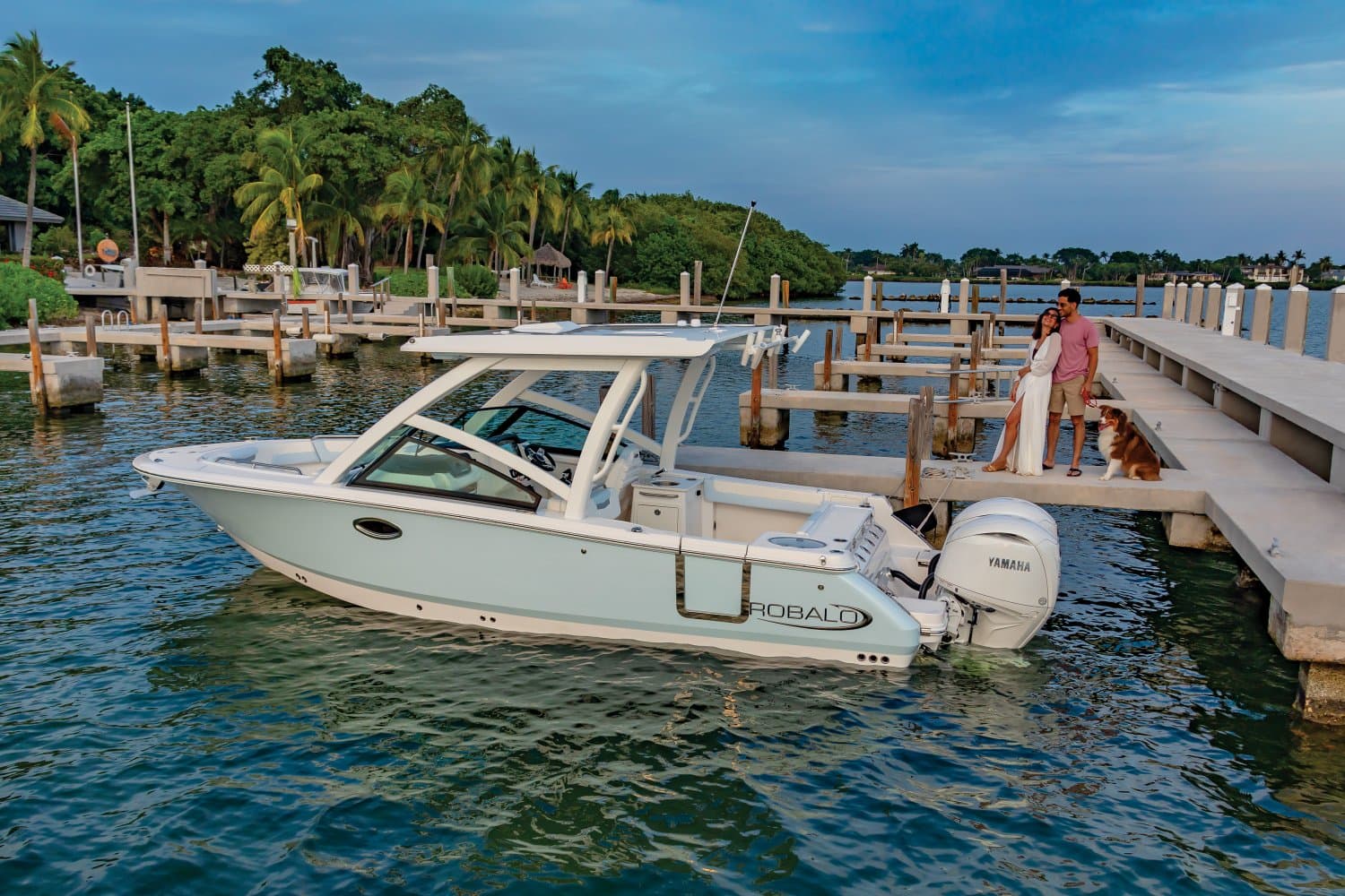 Robalo R257 — 2026 robalo 257 water dock