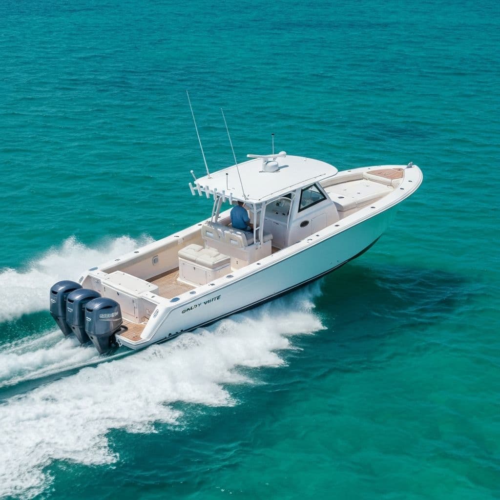 Grady-White boats on the water
