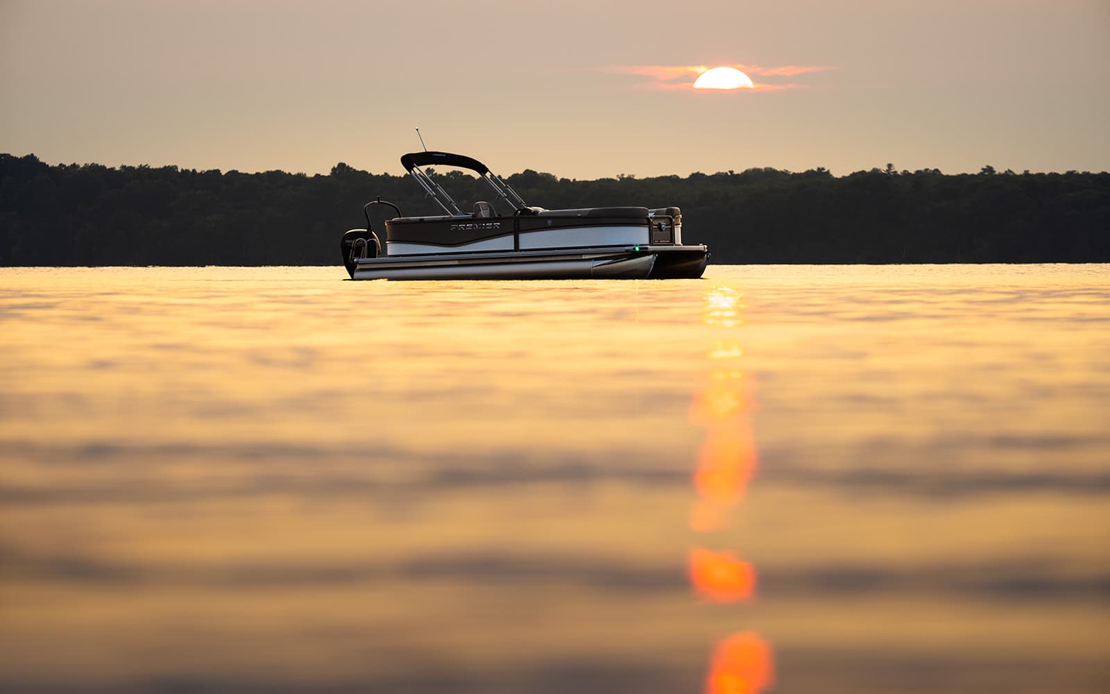 Sunset on the water