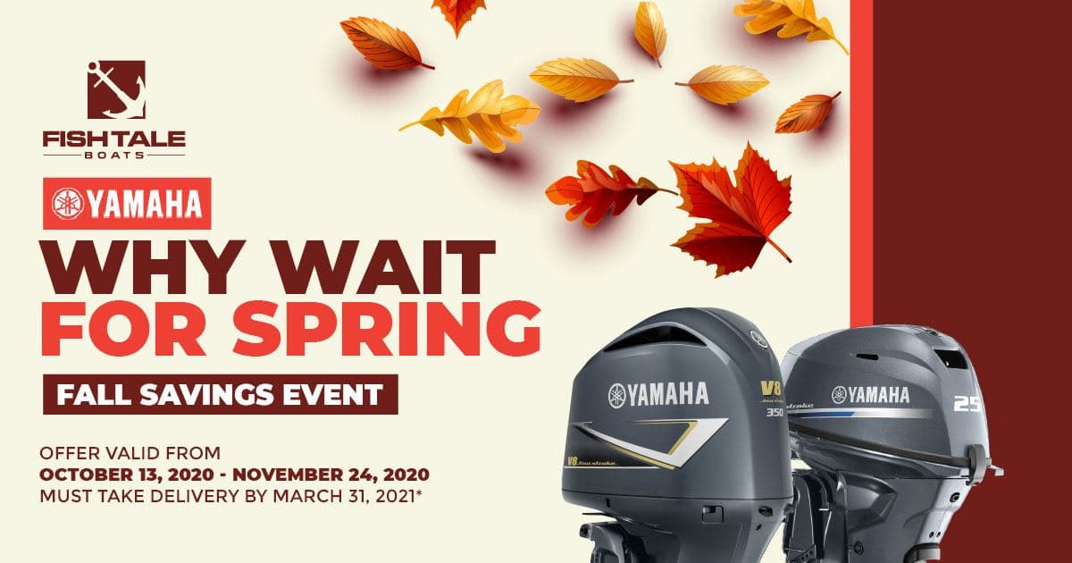 “Why Wait For Spring” Fall Savings Event