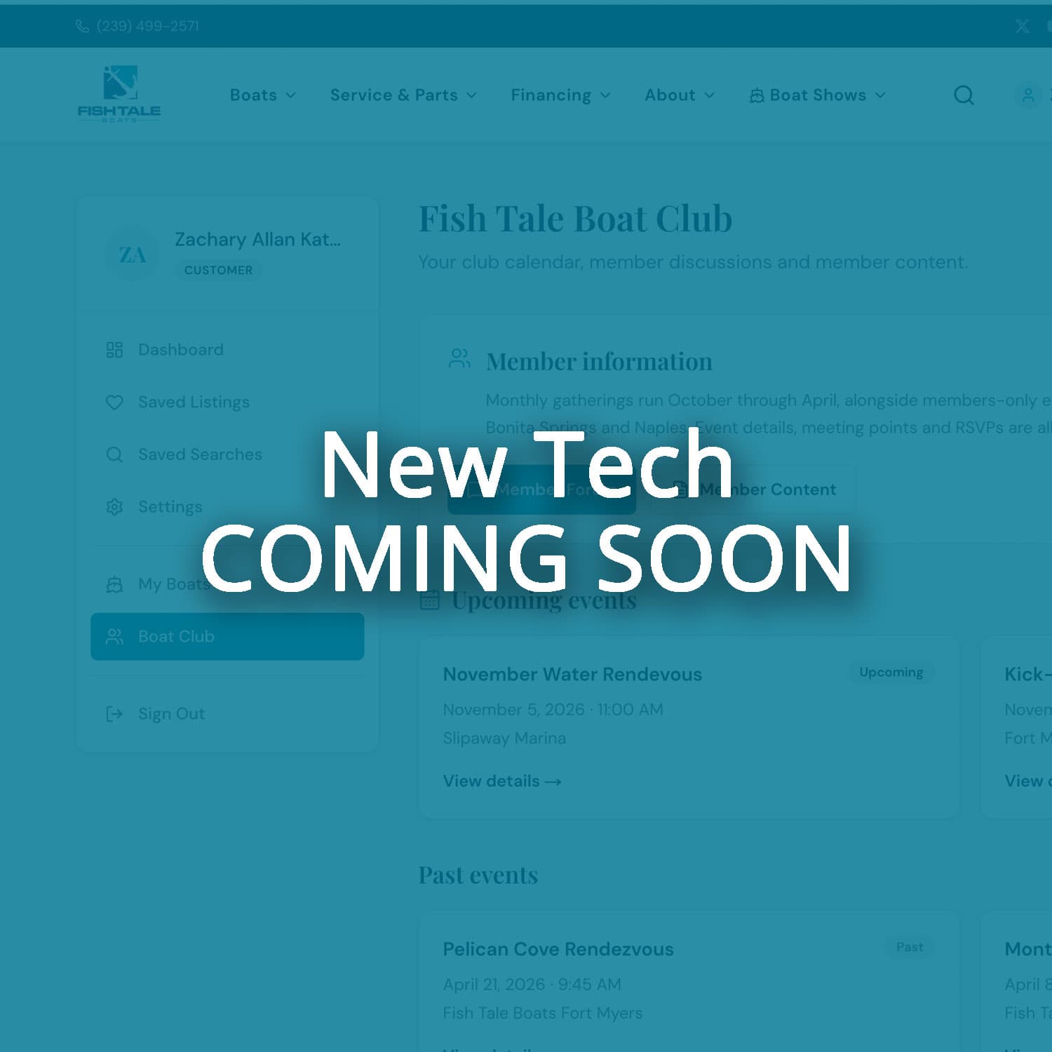 A Sneak Peek at What's Next for the Fish Tale Boat Club